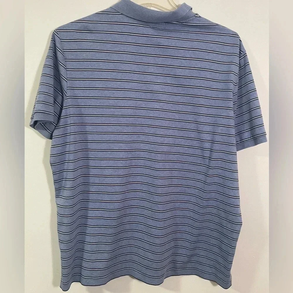 Polo Ralph Lauren Blue Striped Shirt, Size XL Classic fit